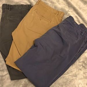 Gray Tan and blue H&M pants